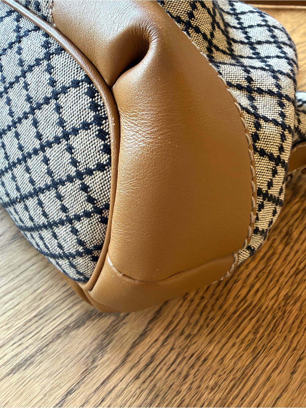 Gucci Diamante Canvas Sukey Satchel - Picture 12 of 14